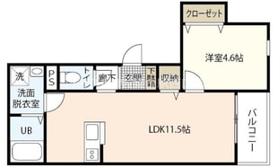 REGALE SOUTHの物件間取画像